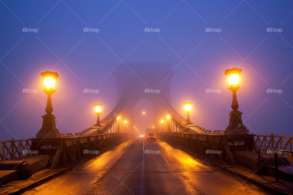 Chain bridge budapest