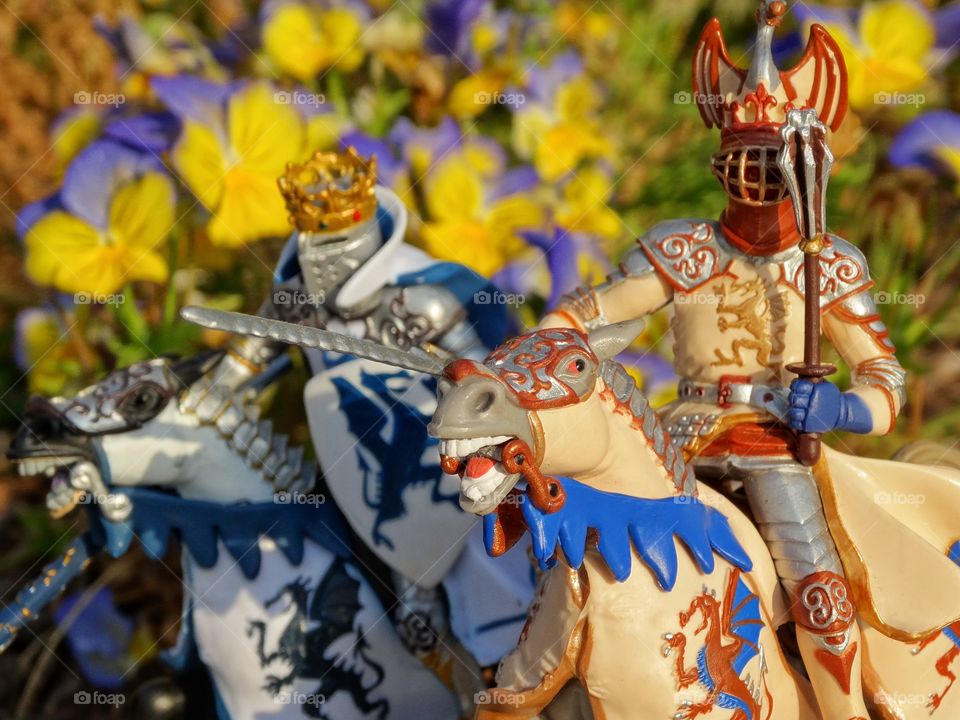 Jousting Knights. Medieval Knights Children's Toys