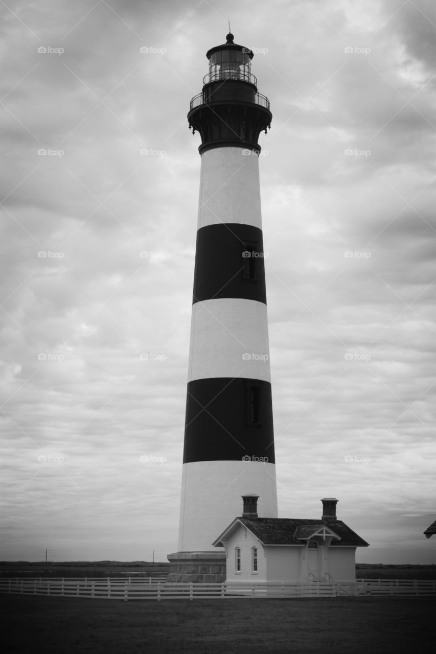 Low angle view of lighthouse