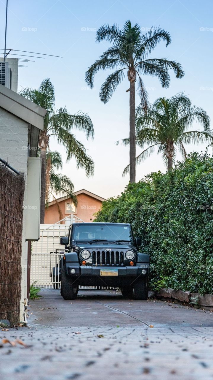 My New Car At My House