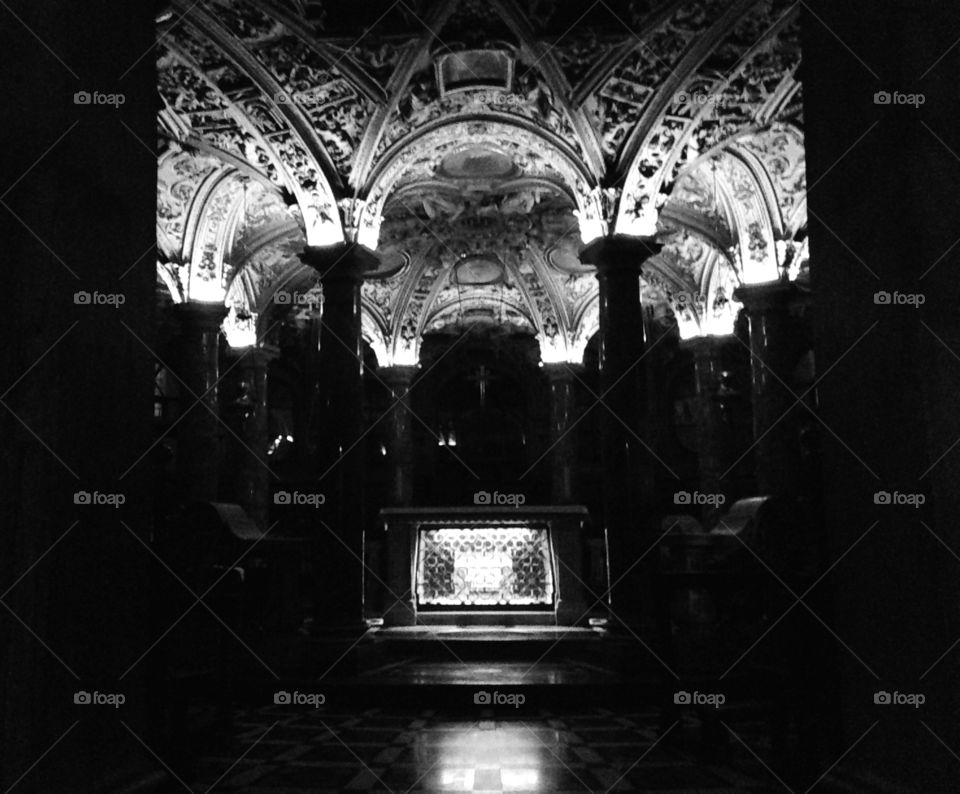 Duomo di milano. Cripta di San Carlo
