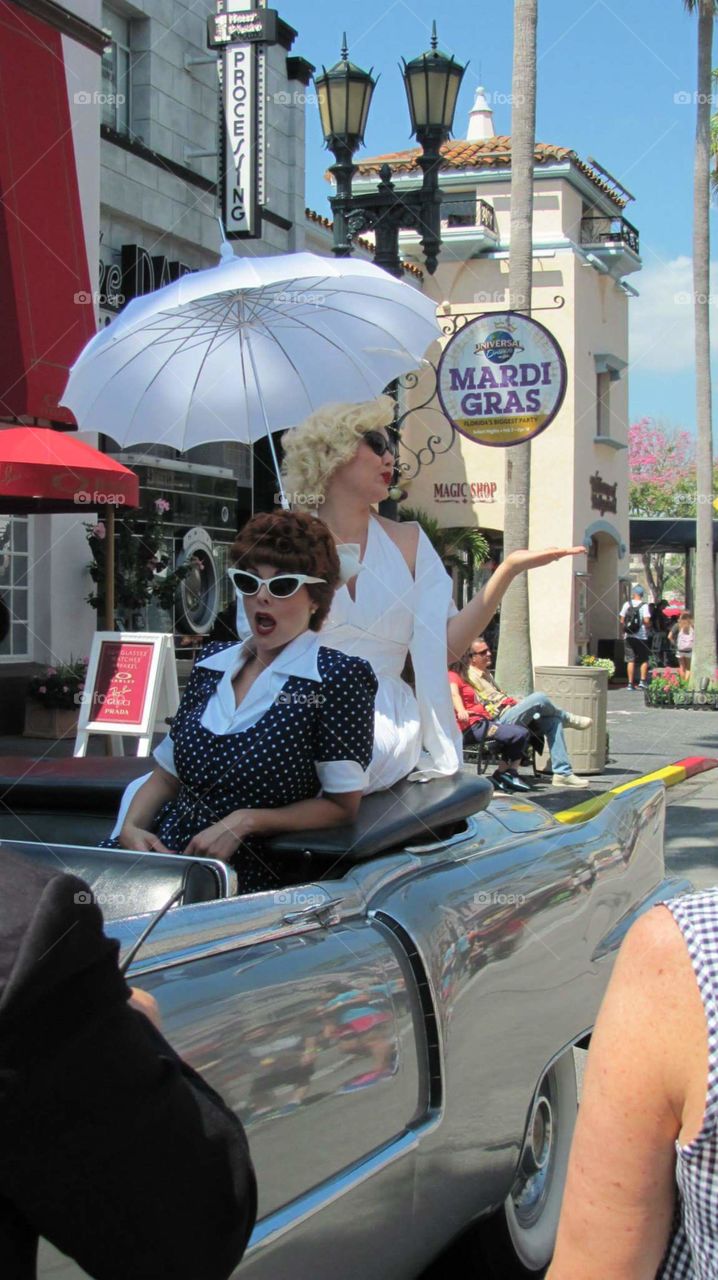 Lucille Ball and Marilyn Monroe Impersonators