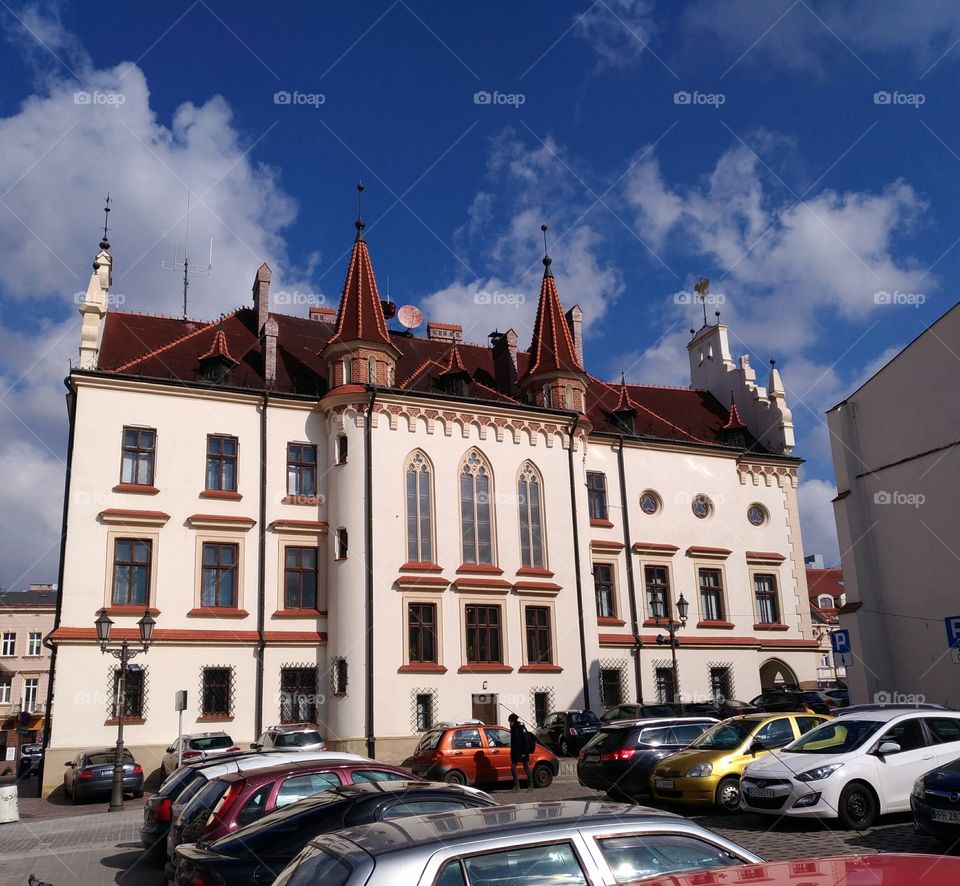 town Hall in Rzeszów, Poland