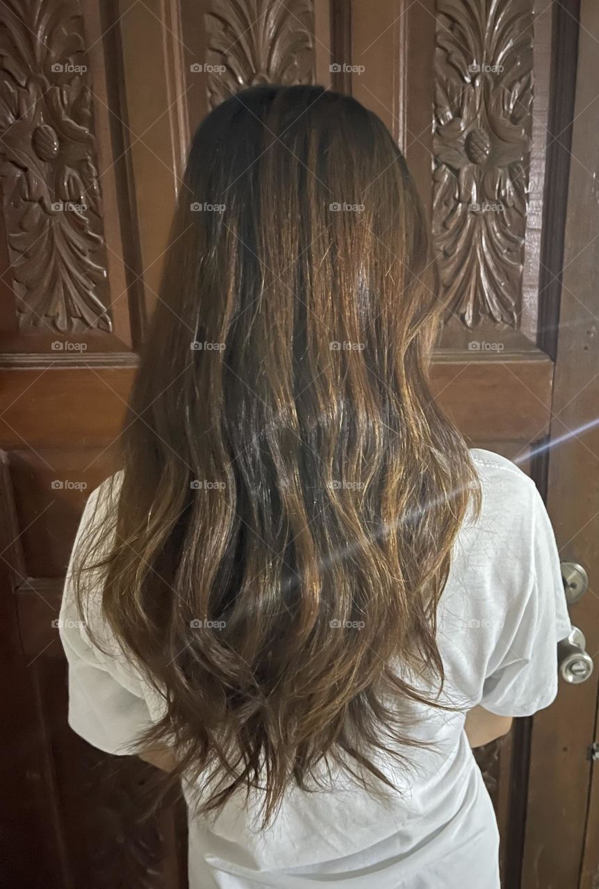 I don’t know what my hair color is called but I love it.