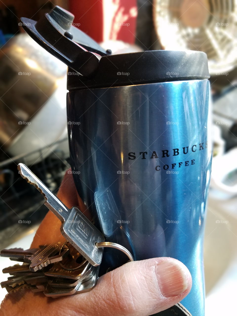 Coffee Travel mug is a great idea!