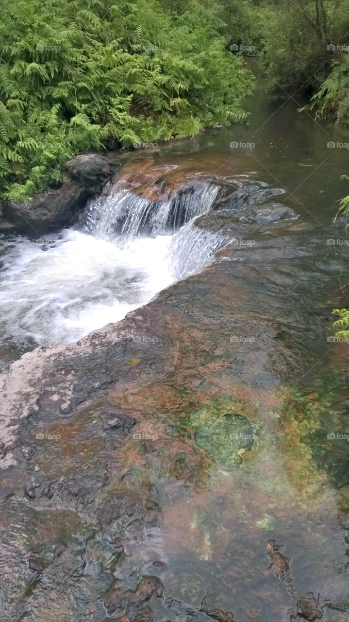 Kerosene Creek Falls. Rotorua, NZ 