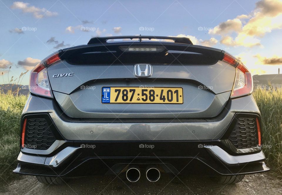 Honda Civic 2020 display atmosphere