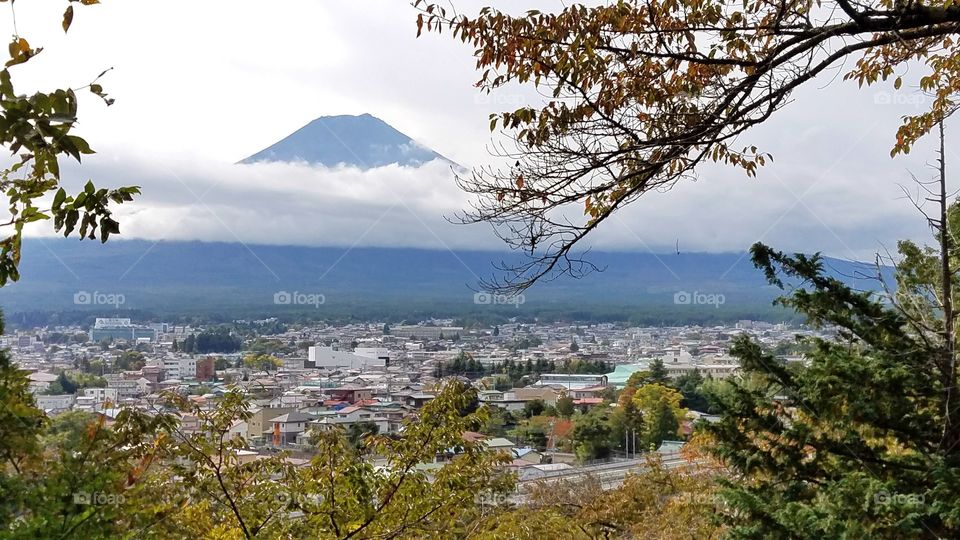 Views of Mount Fuji