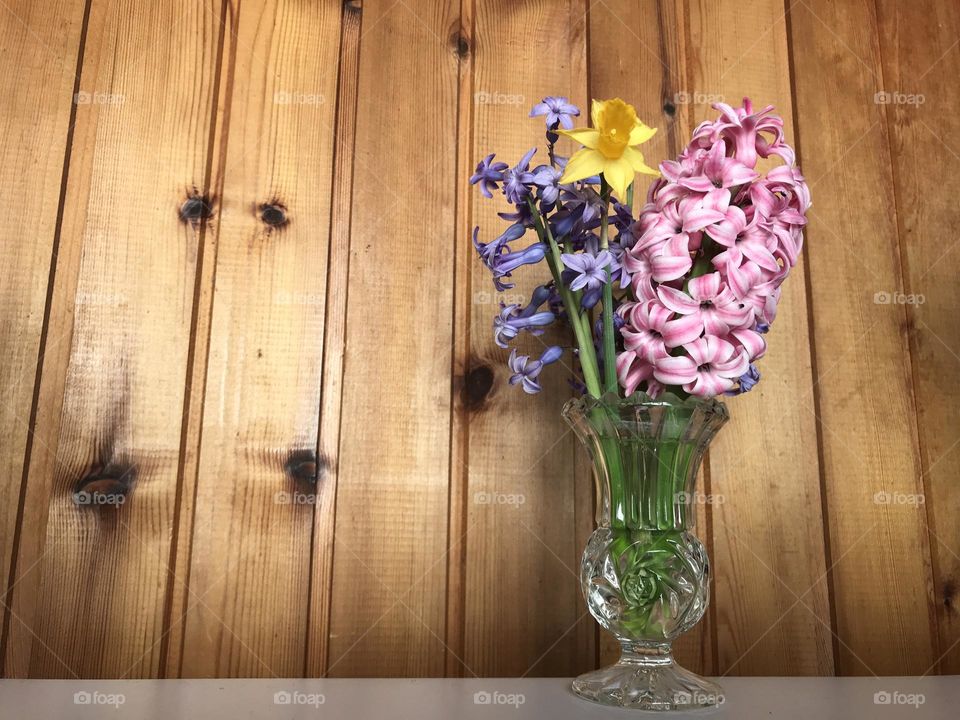 Flowers in a vase