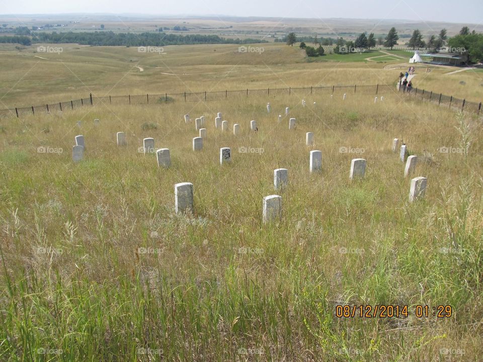 Little Bighorn battlefield Montana 