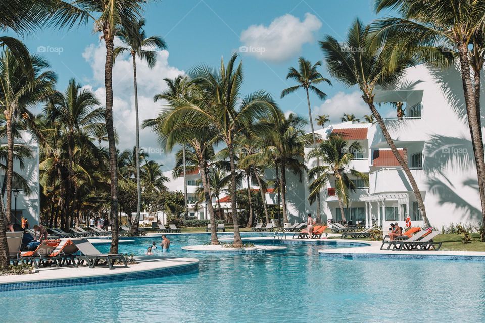 Beautiful beach for holiday