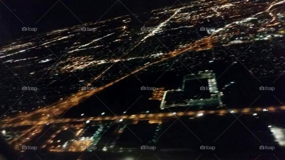 Taking off from Seattle, Washington.