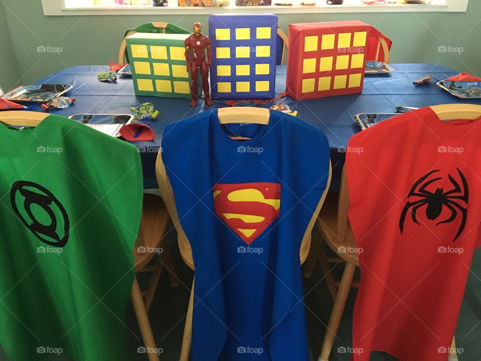 Superhero Birthday Party