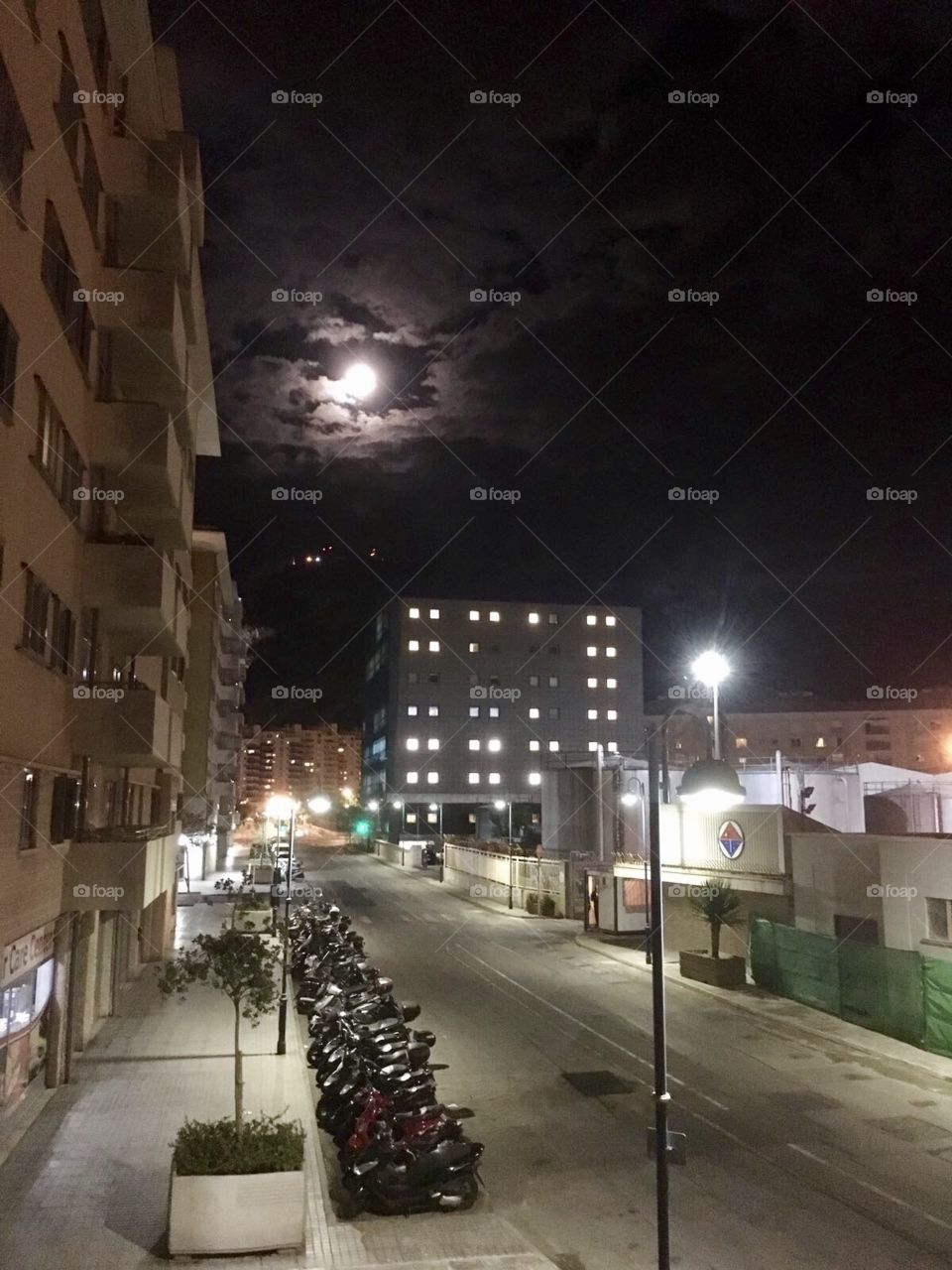 #night#moon#lights