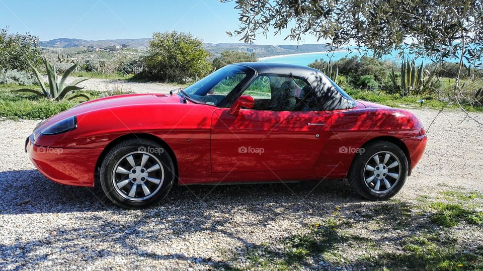 Fiat Cabrio Rossa