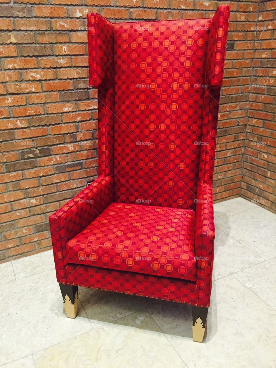 Red Brick Chair