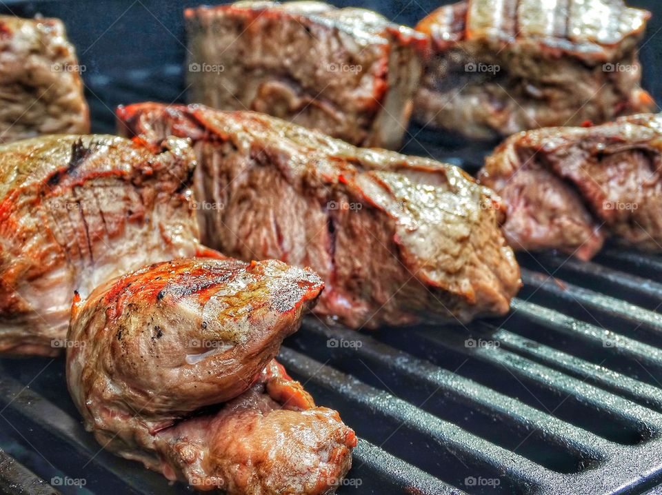 Steak on the BBQ 