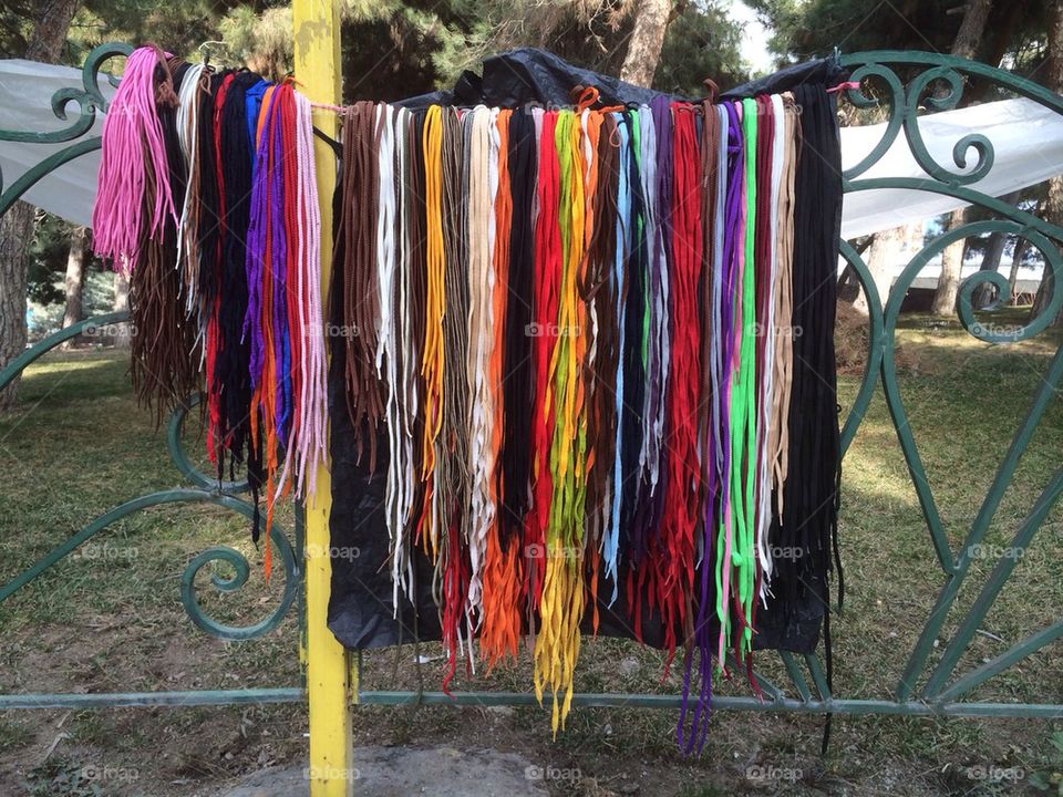 Colorful Shoestrings