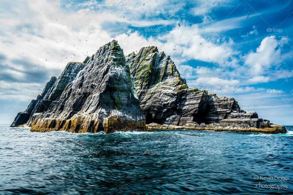Little Skellig Island, Ireland. 