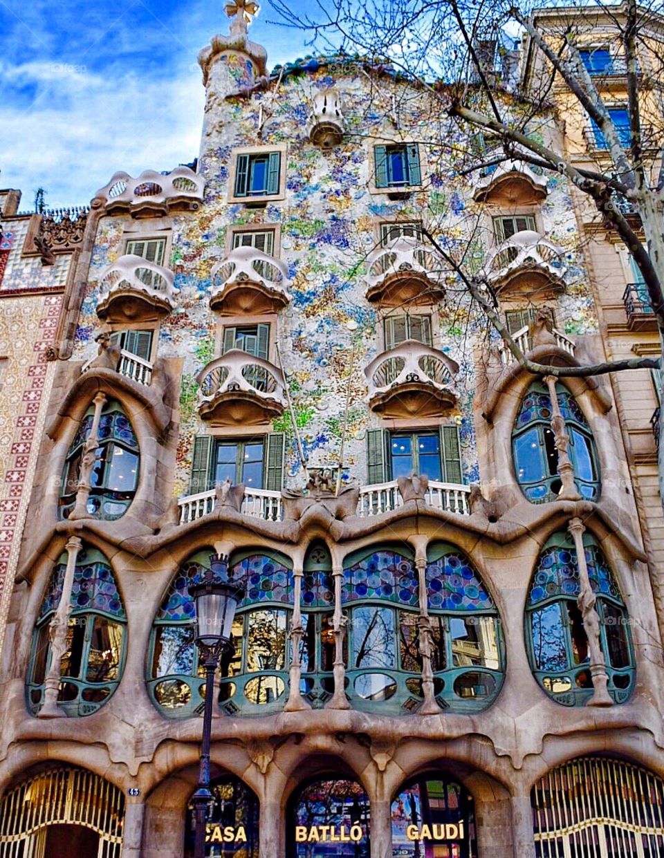 Casa battlo gaudi Barcelona 