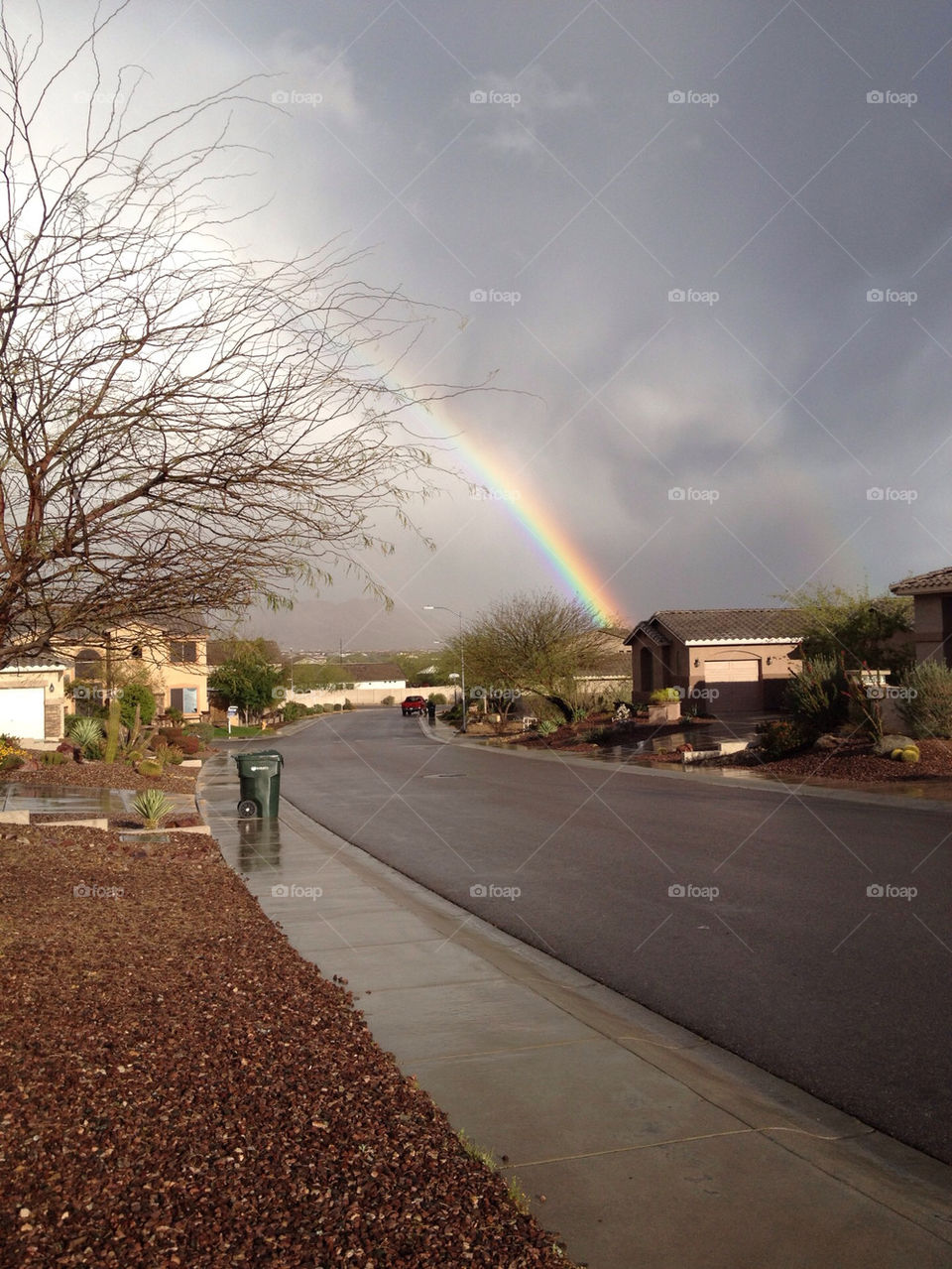 clouds rainbow rain god by clujeanul