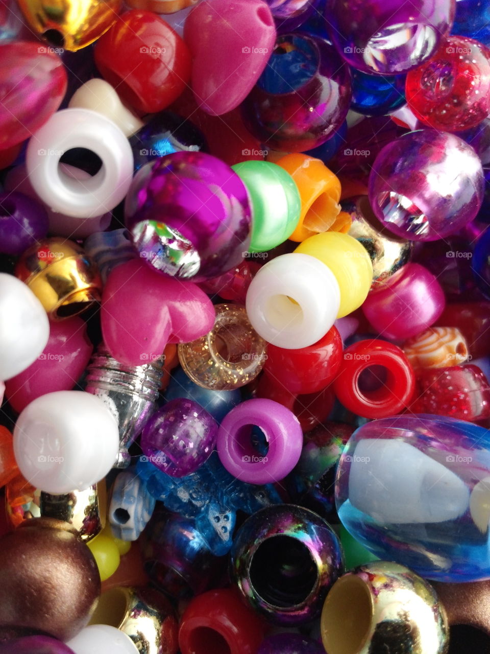 Colorful beads