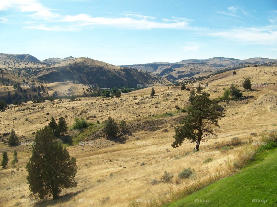 Kah-Nee-Ta. view from hotel room