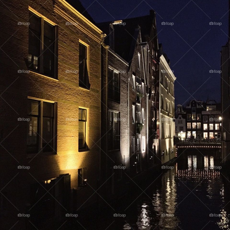 Amsterdam by night