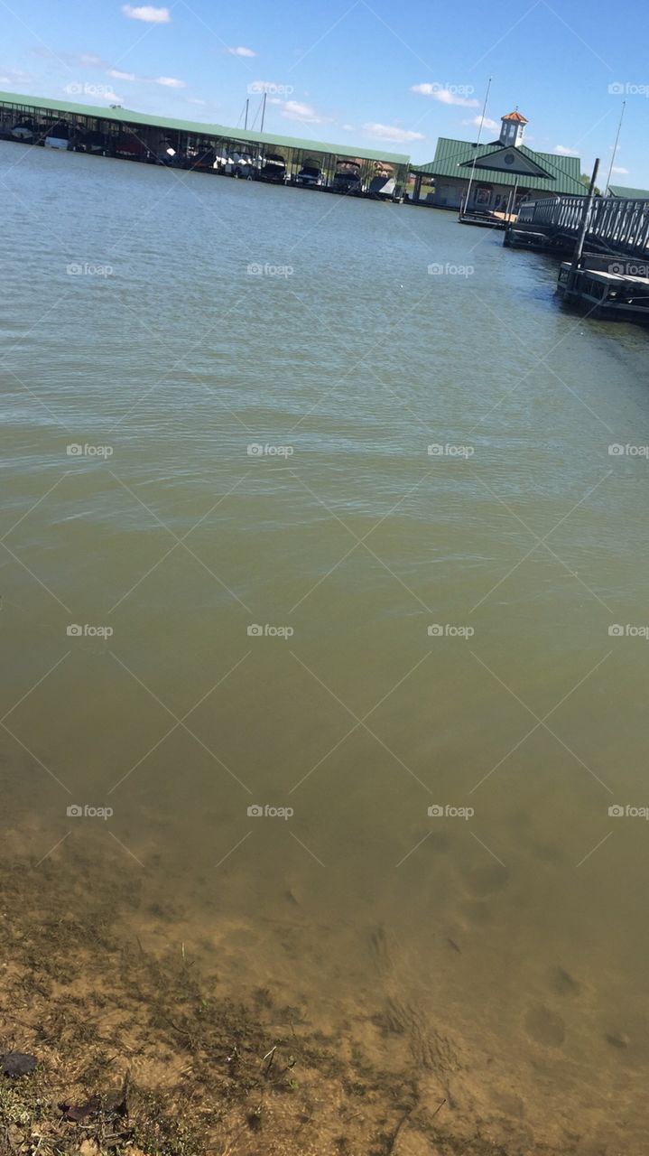 Water, River, Beach, Landscape, Reflection
