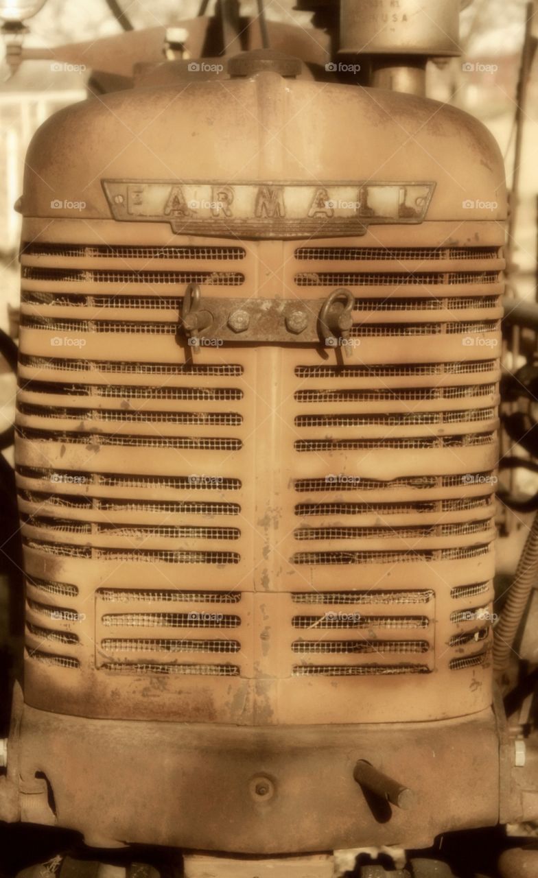 Tractor grill 