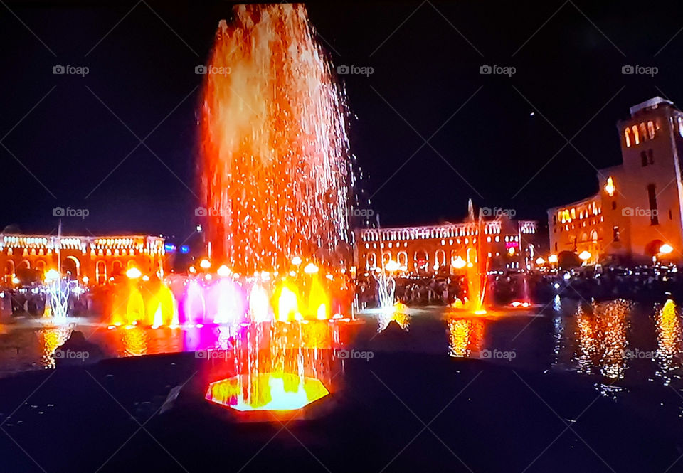Armenia,Yerevan,platform of the Republic_singing fountains
