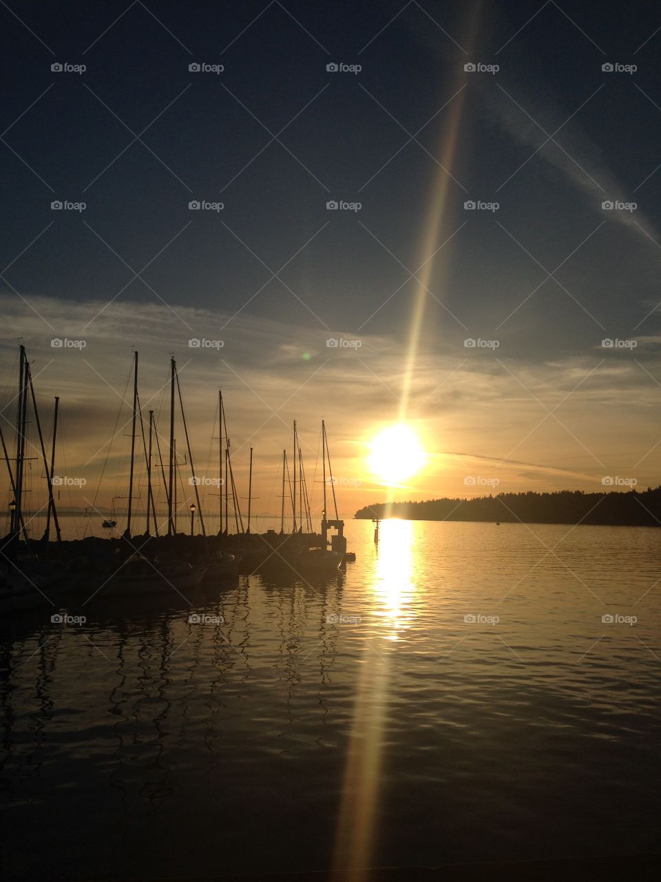 The boats docked at the pier in Whiterock.