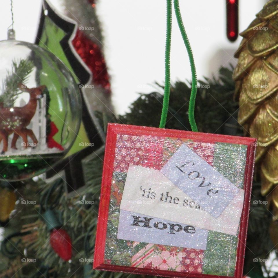 Christmas tree ornaments