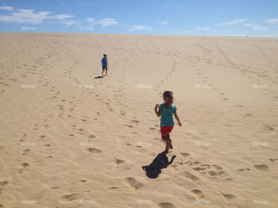 Fun on the dunes