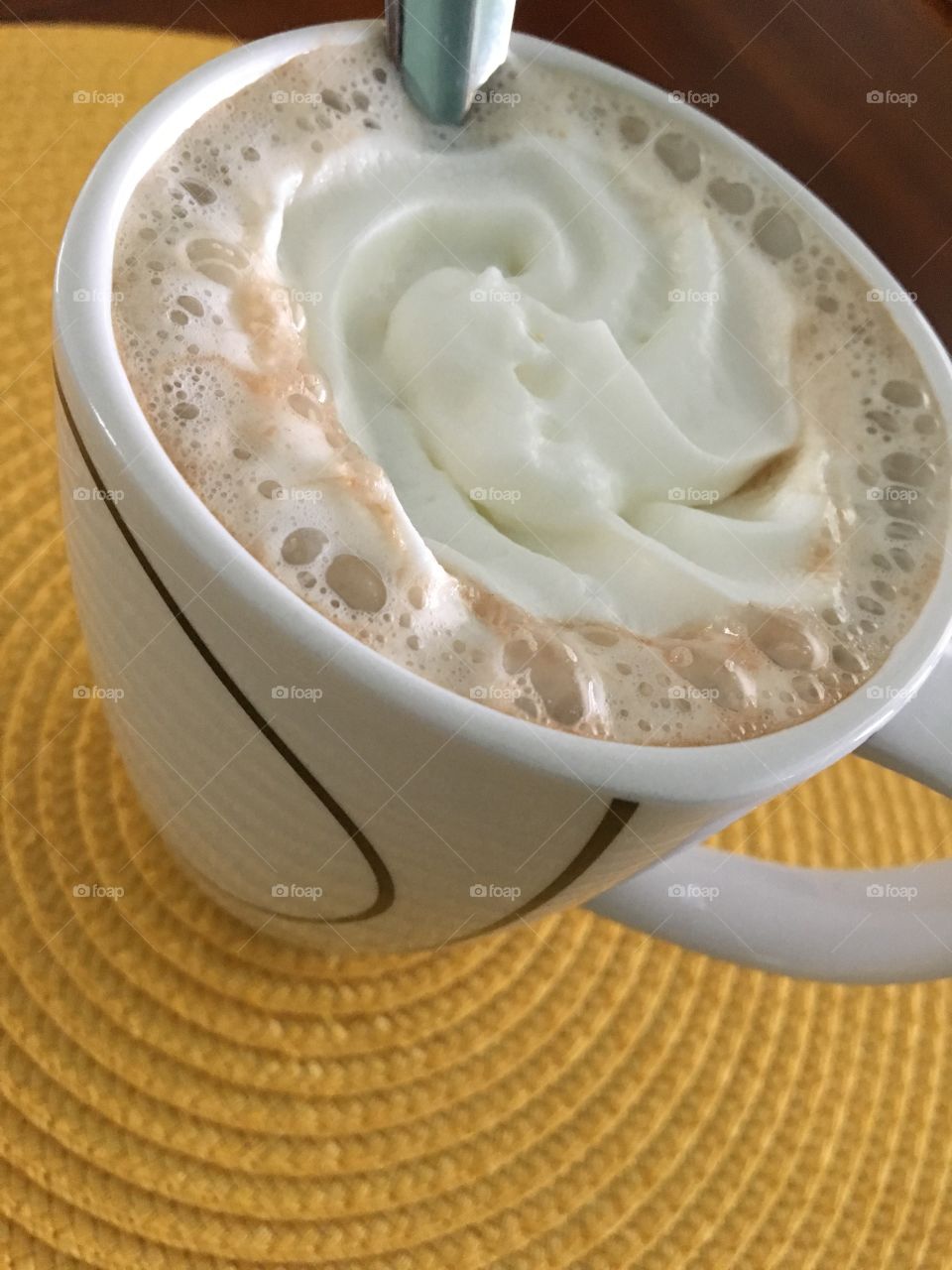 White Chocolate Caramel Cappuccino 