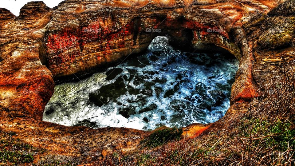 Ocean water structure, devils bathtub 