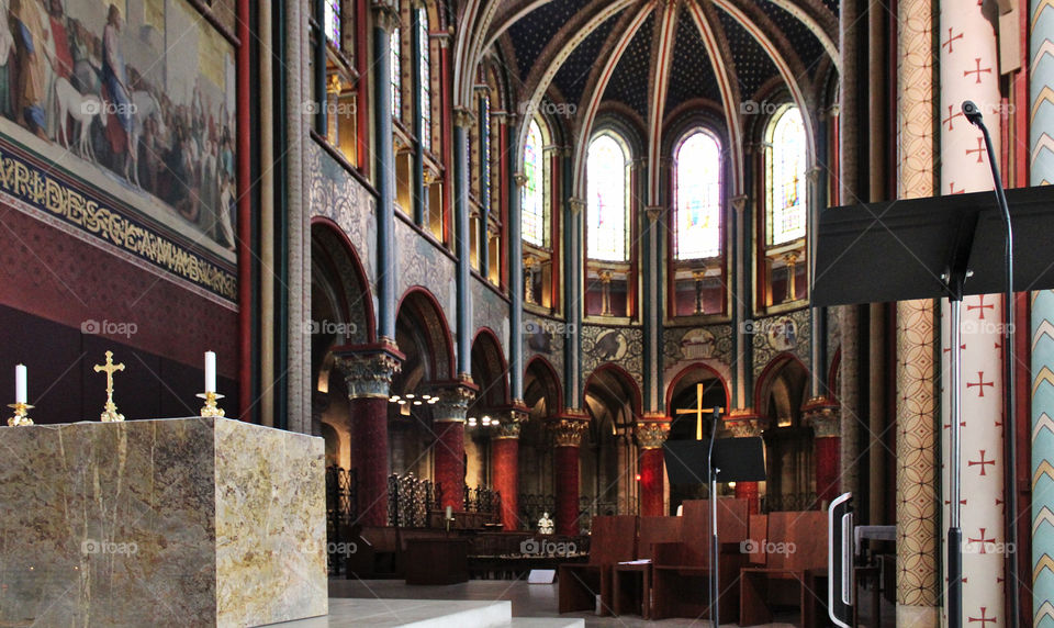 Saint Germain Church in Paris France