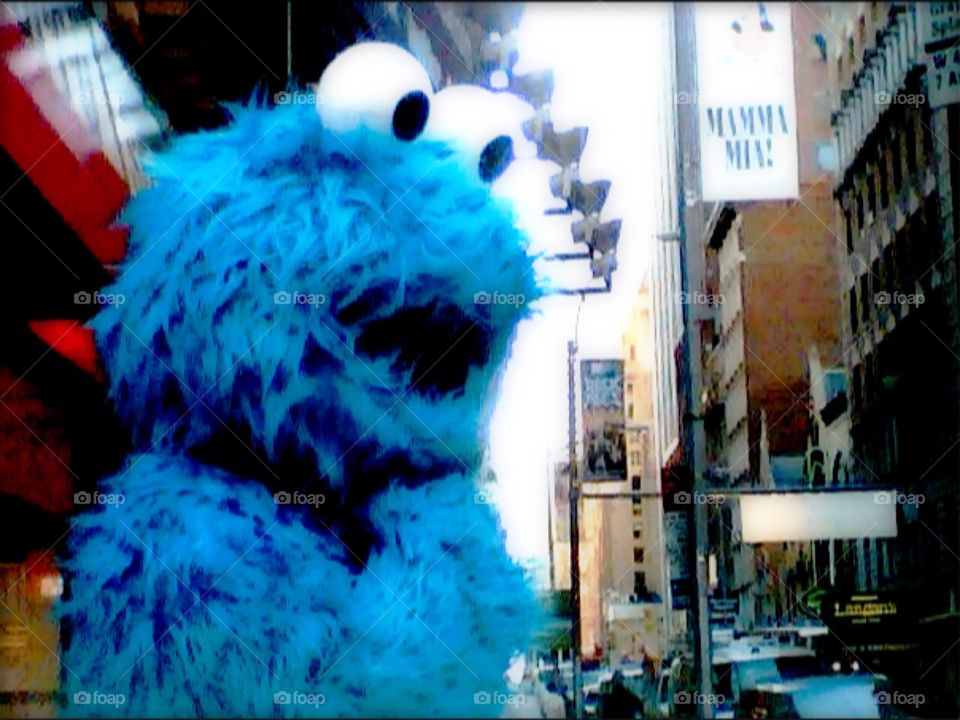 Downtown Cookie Monster