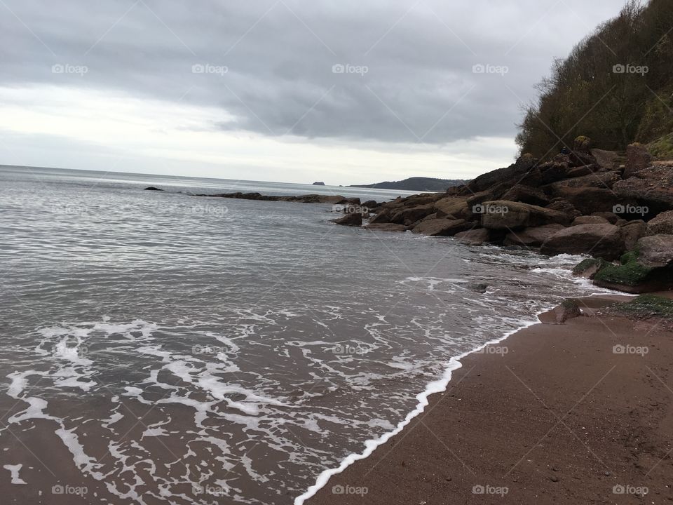 Beach to oneself it must be nearly winter.