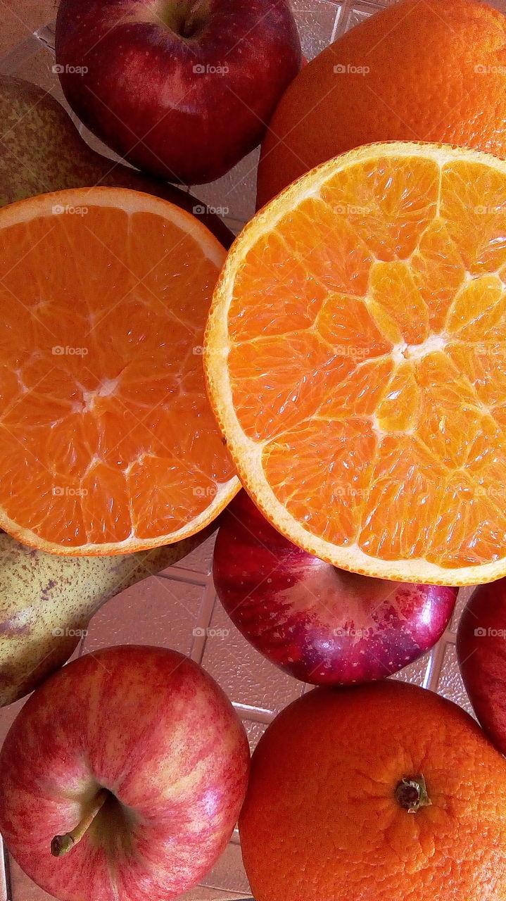 colorful fruit on the table