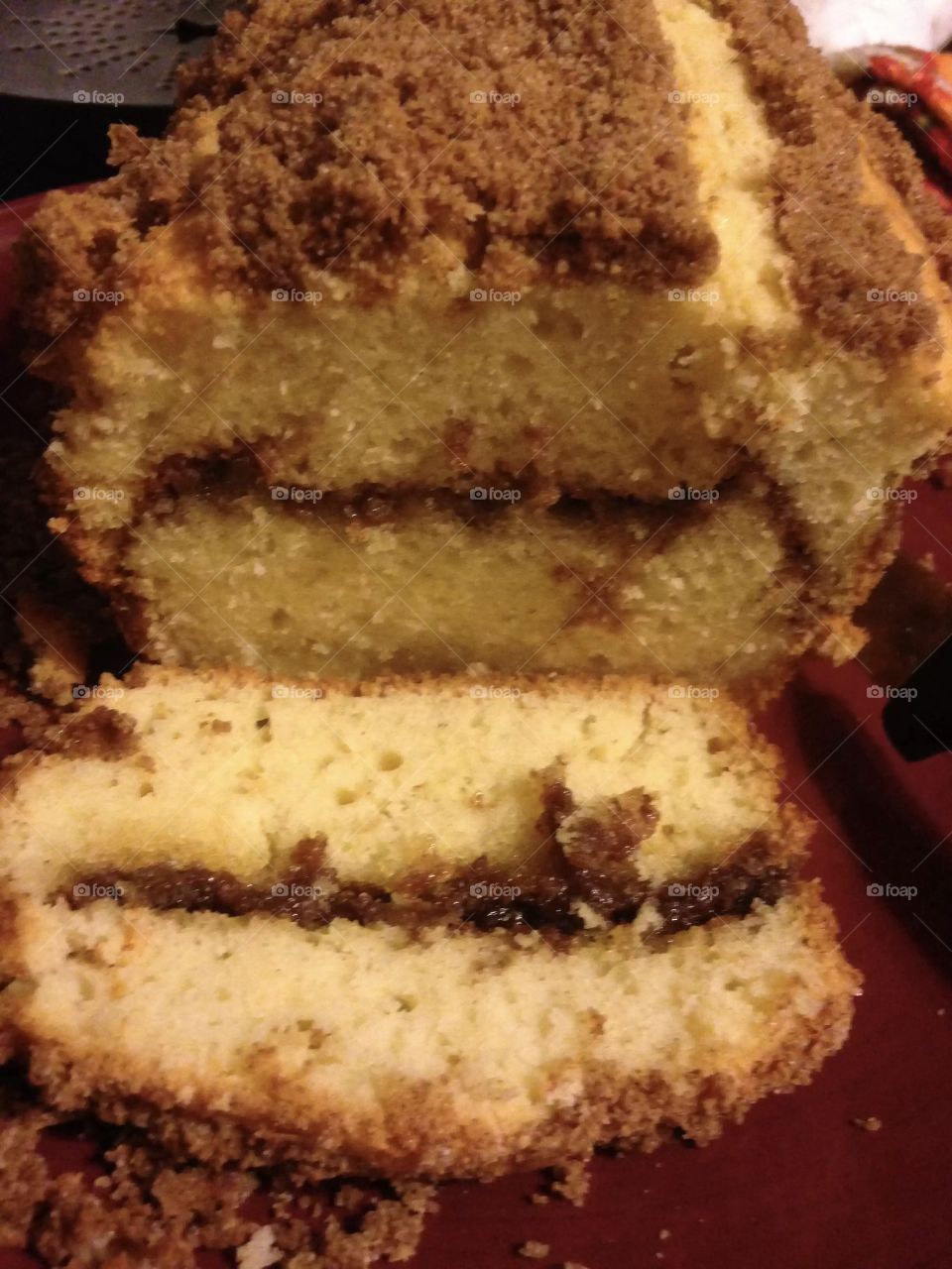 Coffeecake Surprise. Deliciously Scrumptious. 
