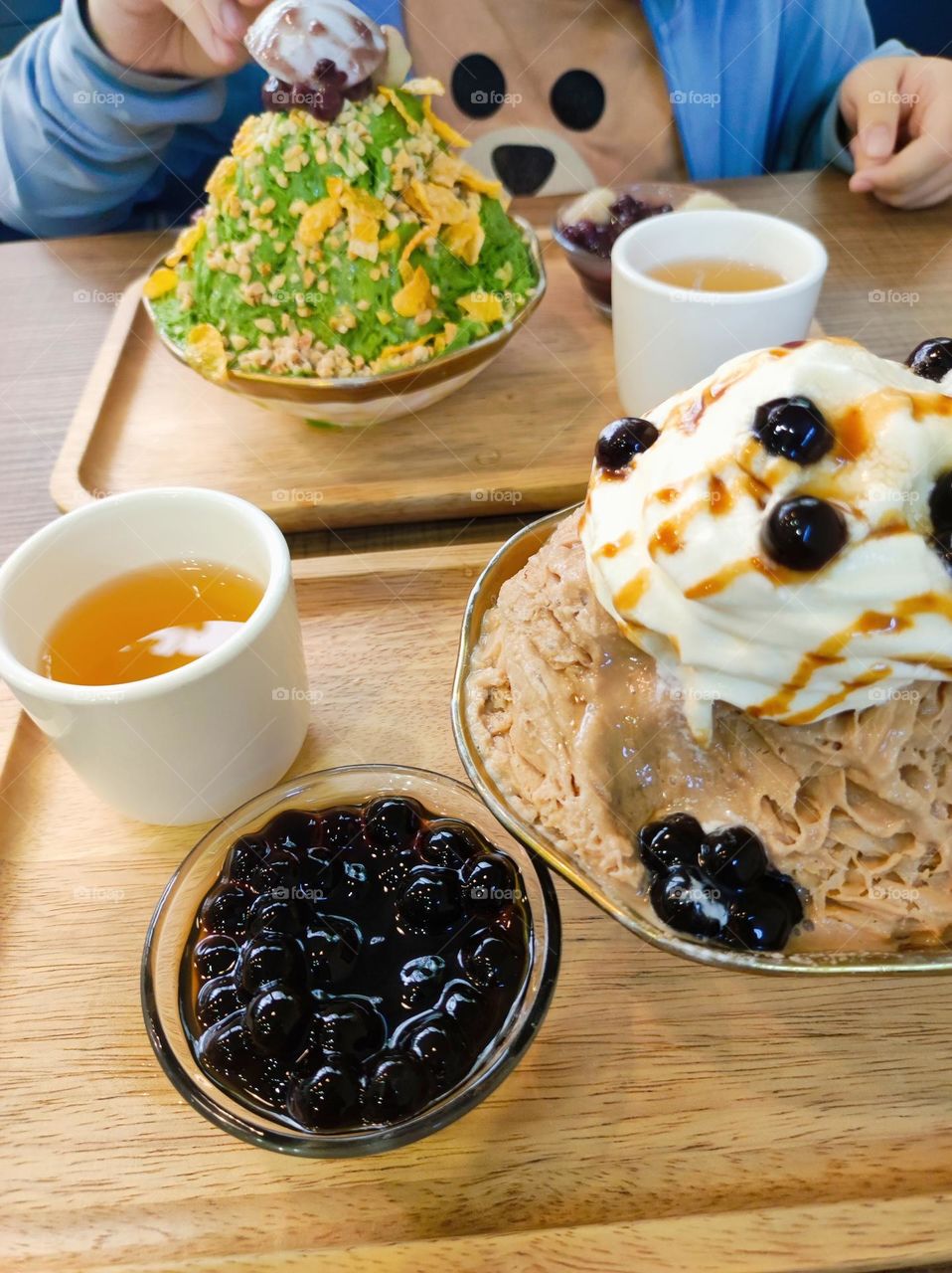 Snow ice is a great choice for summer