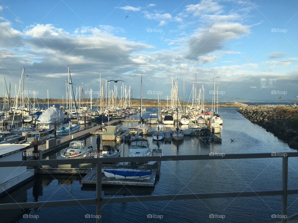 View from the restaurant 