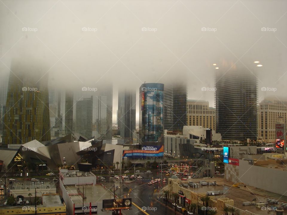 Las Vegas fog