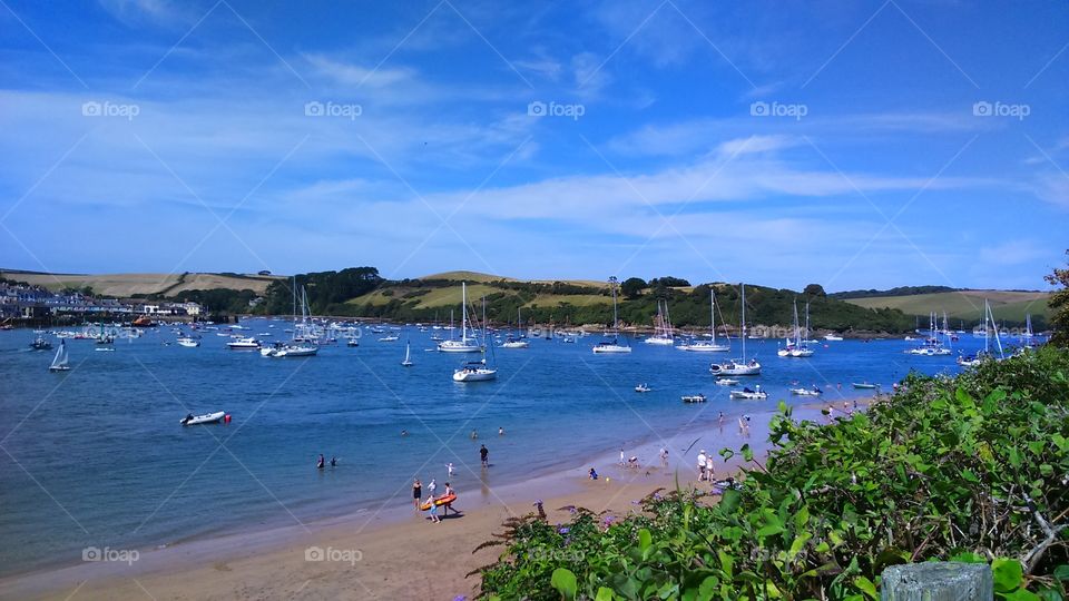 Salcombe Harbour, Devon, UK