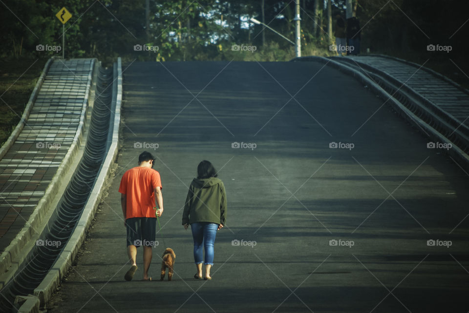 jalan jalan menuju kampus