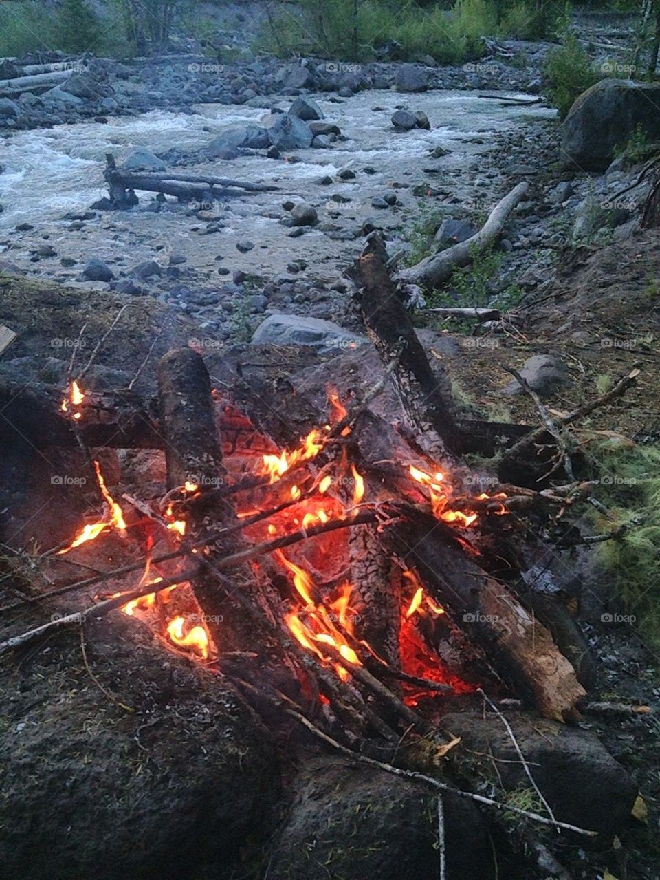 Camp fire
