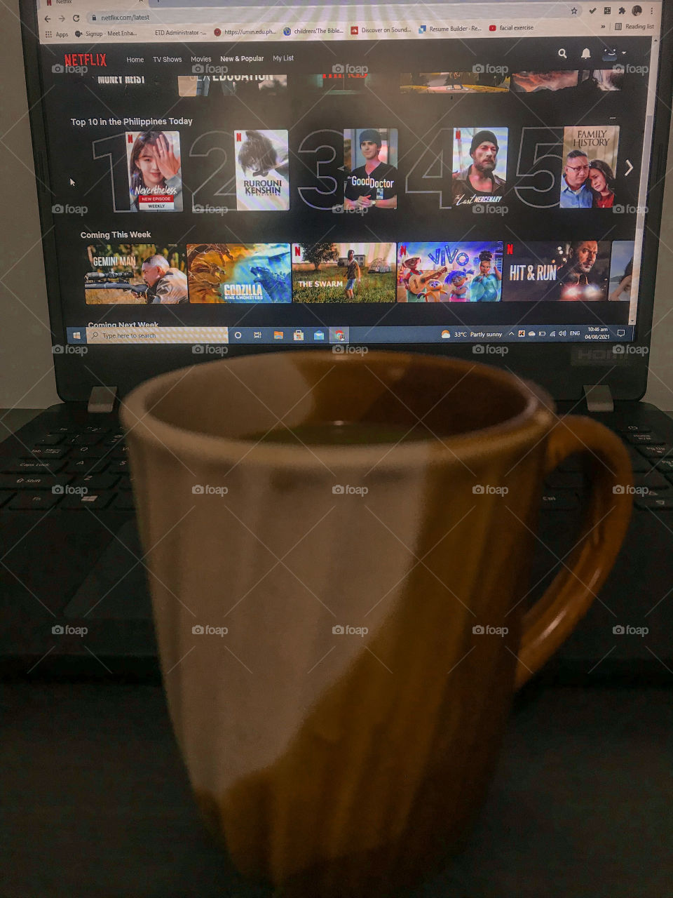Netflix and coffee