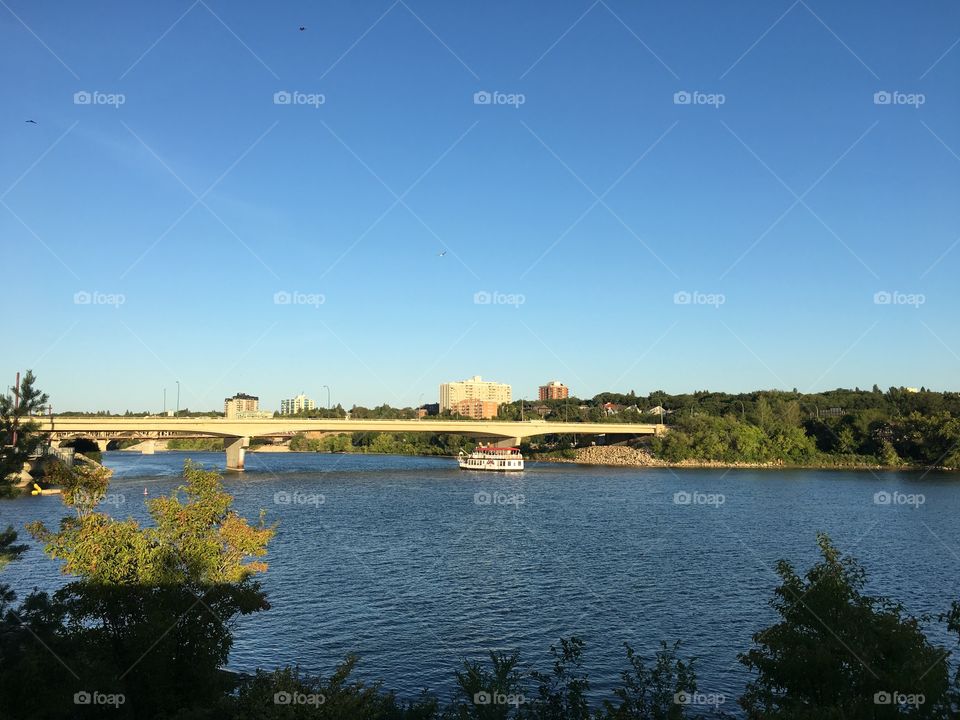 Water, River, Lake, Reflection, No Person