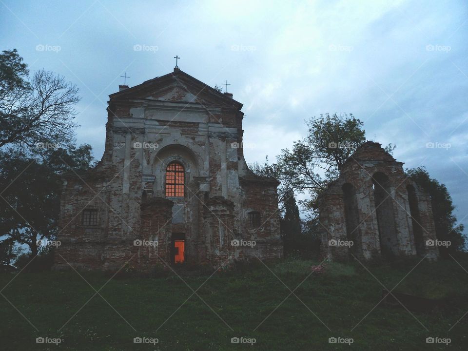 old castle in ukraine